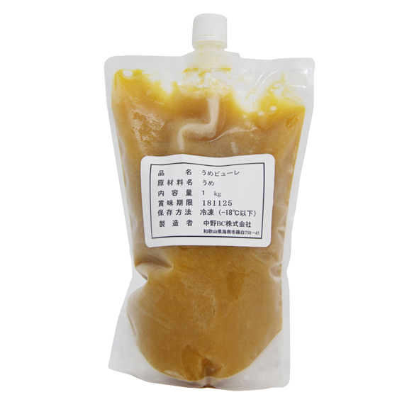 写真：うめピューレ1kg