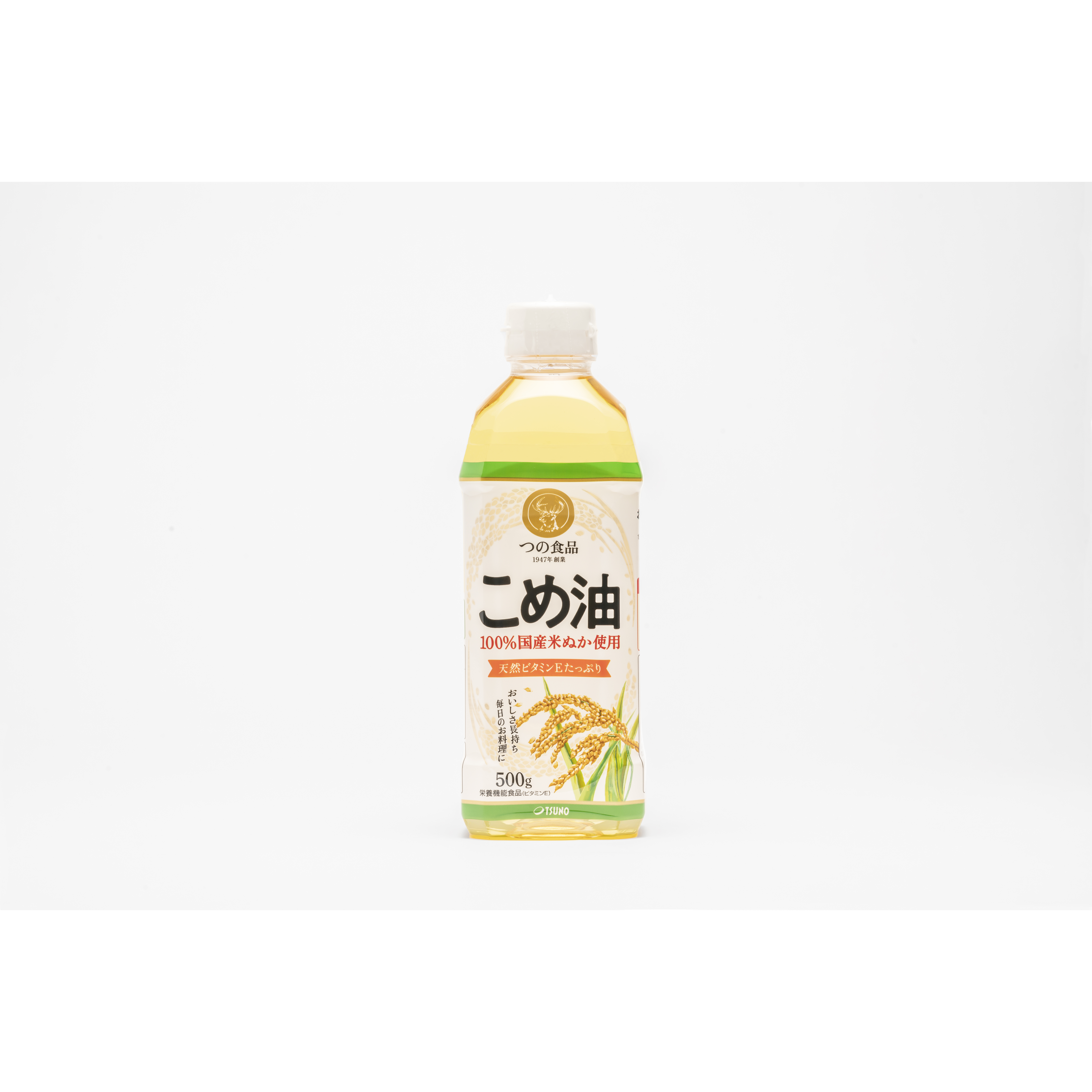 写真：国産こめ油500g