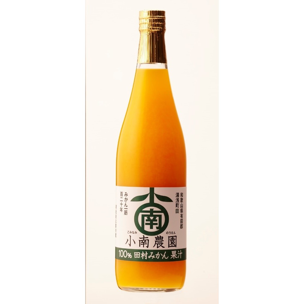 写真：田村みかんジュース(720ml)