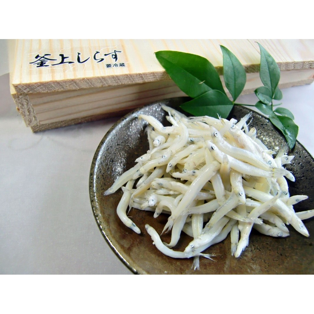 写真：特撰釜揚げしらす(500g木箱)