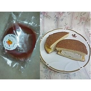 写真：根性銘菓がんばってや バタークリームサンド蜜柑