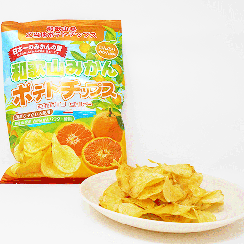 写真：和歌山みかんポテトチップス