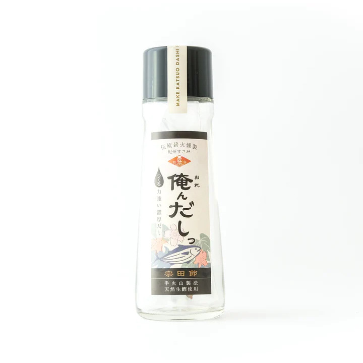 写真：手火山製法 宗田節 俺んだしっ(180ml)
