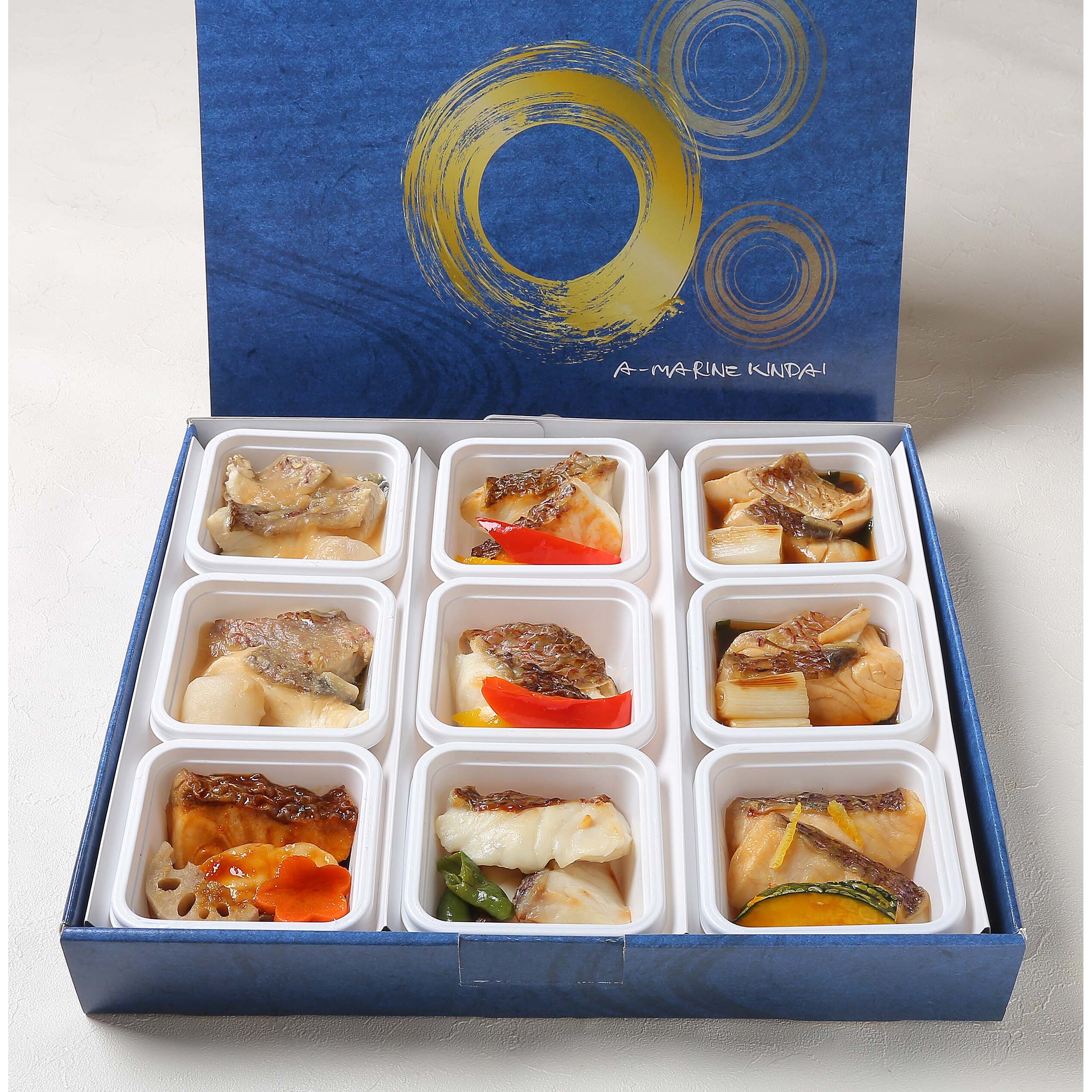写真：レンジで簡単！近大マダイ惣菜詰合せセット（９食）