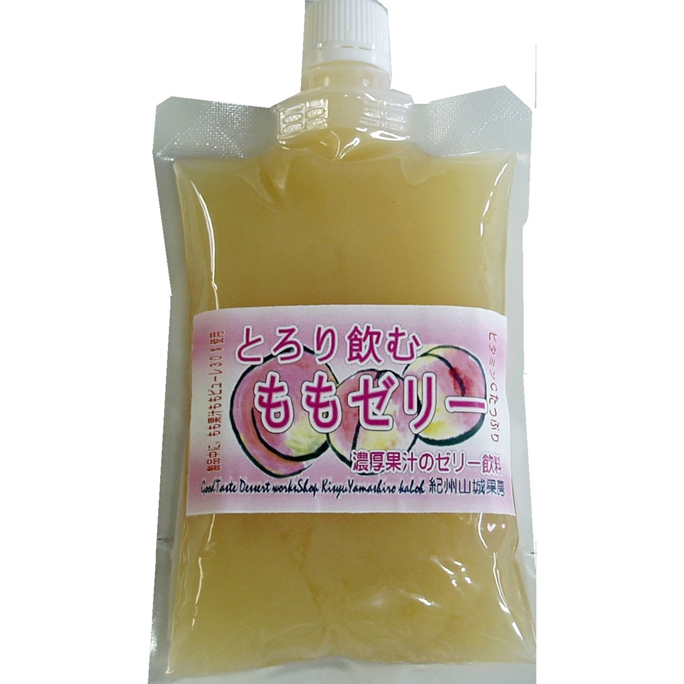 とろり飲むももゼリー270g表
